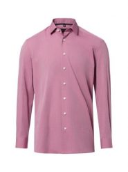 Finshley & Harding koszula biznesowa - Easy Care Mężczyźni Modern Fit Bawełna czerwony, 41. Czerwone koszule męskie Finshley & Harding, m, bez wzorów, z bawełny, bez kołnierzyka, bez ramiączek. Za 99.95 zł.