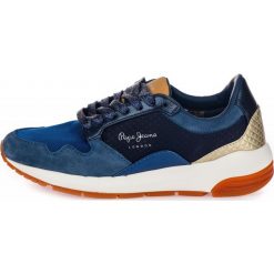 Pepe Jeans tenisówki damskie Foster Maya 36 niebieskie. Niebieskie trampki i tenisówki damskie Pepe Jeans, bez wzorów, z jeansu. Za 415.00 zł.