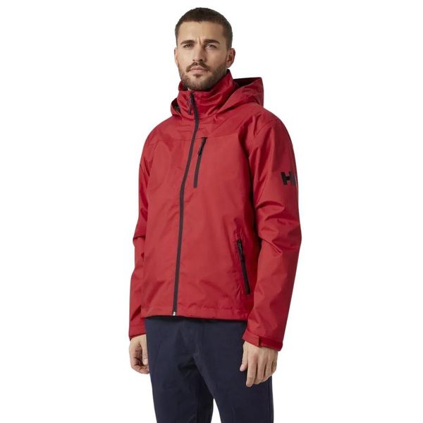 Kurtka uniwersalna męska Helly Hansen Crew Hooded Midlayer Jacket. Czerwone kurtki męskie Helly Hansen, m, bez wzorów, z syntetyku, klasyczne, z kapturem. Za 956.00 zł.