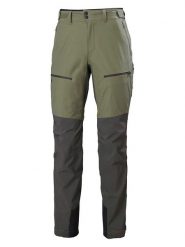 Helly Hansen Spodnie funkcyjne "Verglas Tur" - Regular fit - w kolorze oliwkowo-antracytowym rozmiar: M. Brązowe spodnie dresowe damskie Helly Hansen, m, outdoorowe. Za 298.67 zł.