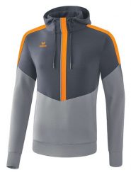 Erima Bluza "Squad" w kolorze szaro-antracytowym rozmiar: L. Czarne bluzy z kapturem męskie Erima, l. Za 92.21 zł.