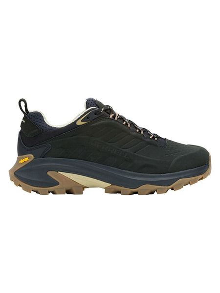 Merrell Skórzane buty trekkingowe "Moab Speed 2" w kolorze granatowo-czarnym rozmiar: 37,5. Czarne obuwie trekkingowe damskie MERRELL. Za 349.95 zł.