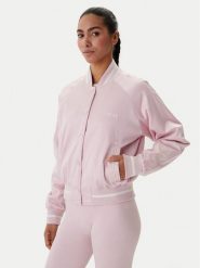 Guess Kurtka bomber V6RL02 WL022 Różowy Regular Fit. Czerwone kurtki damskie Guess, s, z aplikacjami, z bawełny, bez kaptura. Za 619.99 zł.