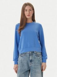 ONLY Bluza Maya 15369155 Niebieski Regular Fit. Niebieskie bluzy bez kaptura damskie Only, l, z syntetyku. Za 149.99 zł.