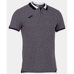 Koszulka polo bawełniana męska Joma Confort II. Szare koszulki polo męskie Joma, m, bez wzorów, z bawełny, bez ramiączek. Za 100.15 zł.