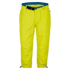Spodnie wspinaczkowe Milo Jote 3/4. Żółte spodnie materiałowe męskie Milo, bez wzorów. Za 249.00 zł.