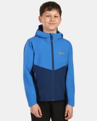 Chłopięca kurtka outdoorowa Kilpi ORLETI-JB. Niebieskie kurtki outdoor męskie Kilpi, m, bez wzorów, z materiału, bez kaptura. Za 370.41 zł.