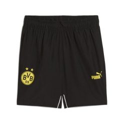 Męskie szorty Borussia Dortmund ftblARCHIVE PUMA Black Faster Yellow. Czarne szorty męskie Puma, z aplikacjami, sportowe. Za 241.50 zł.