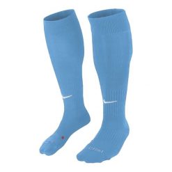 Skarpety Piłkarskie Unisex Dla Dorosłych Classic II Cush OTC. Niebieskie skarpetki damskie Nike, bez wzorów, z elastanu. Za 68.99 zł.