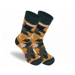 Skarpety K2 Junior Orange Green 12714/01 2021. Brązowe skarpetki męskie K2, bez wzorów. Za 39.00 zł.