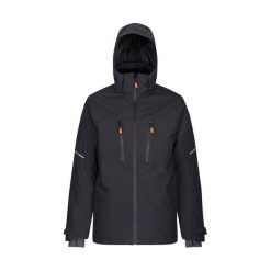 Ocieplana Kurtka Męska Marauder III. Czarne kurtki męskie Regatta, m, bez wzorów, sportowe, bez kaptura. Za 443.99 zł.