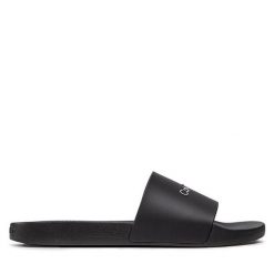 Klapki Calvin Klein Jeans. Czarne klapki i japonki męskie Calvin Klein Jeans, z jeansu. Za 119.99 zł.