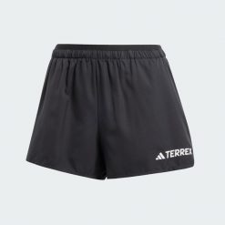 Szorty Terrex Multi Light. Czarne spodenki sportowe damskie Adidas, l, z poliesteru, do biegania. Za 259.00 zł.
