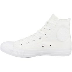 Buty sportowe Converse Chuck Taylor All Star Canvas. Białe buty sportowe na co dzień damskie Converse, bez wzorów. Za 490.00 zł.