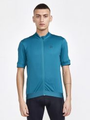 Craft Koszulka kolarska "CORE Essence" w kolorze niebieskim rozmiar: M. Niebieskie t-shirty sportowe męskie Craft, m, bez ramiączek, rowerowe. Za 95.92 zł.