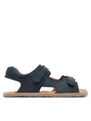 Froddo Sandały Barefoot Flexy Mini G3150270 D Granatowy. Niebieskie sandały chłopięce Froddo, ze skóry, bez zapięcia. Za 219.99 zł.