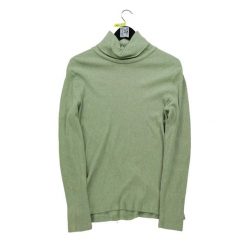 Damski sweter z golfem w kolorze khaki. Zielone golfy damskie Ralph Lauren, l, bez wzorów, z dzianiny, bez ramiączek. Za 97.94 zł.
