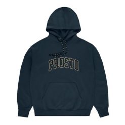 Bluza męska PROSTO Hoodie College 99. Niebieskie bluzy bez kaptura męskie Prosto., m. Za 209.99 zł.