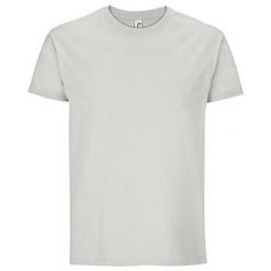 Koszulka Unisex Dla Dorosłych Z Bawełny Imperial Ringspun. Niebieskie bluzki damskie SOL'S, s, bez wzorów, z bawełny, bez kołnierzyka. Za 41.99 zł.