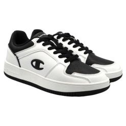 Damskie Skórzane Niskie Buty Sportowe. Białe obuwie trekkingowe damskie CHAMPION. Za 281.99 zł.