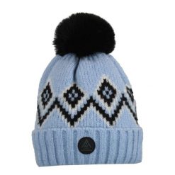 Czapka Peak Mountain Monceau. Niebieskie czapki zimowe damskie Peak Mountain. W wyprzedaży za 132.50 zł.