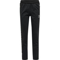 Damskie spodnie dresowe bawełniane Hummel Move Grid. Czarne spodnie sportowe damskie HUMMEL, m, z bawełny, na fitness i siłownię. Za 233.70 zł.