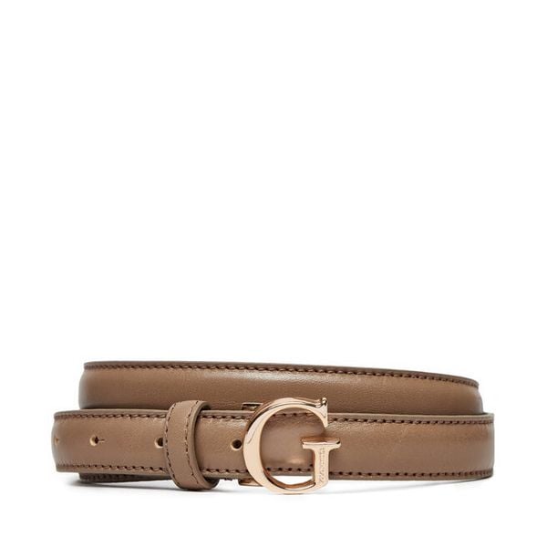 Pasek Damski Guess. Brązowe paski damskie Guess, z aplikacjami. Za 139.99 zł.