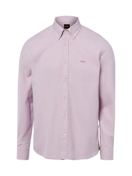 BOSS Orange Koszula - Rickert Mężczyźni Regular Fit Bawełna lila, XL. Pomarańczowe koszule męskie Boss Orange, m, bez wzorów, z bawełny, bez kołnierzyka, bez ramiączek. Za 229.95 zł.