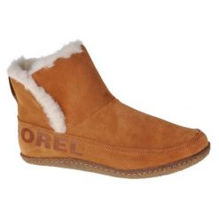 Barefoot śniegowce Sorel Nakiska Bootie 1876141224 brązowe. Brązowe śniegowce damskie z gumy. Za 555.23 zł.