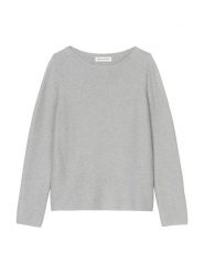 Marc O´Polo Sweter w kolorze szarym rozmiar: L. Szare swetry klasyczne damskie l, z bawełny, bez kołnierzyka. Za 263.53 zł.