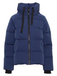 MOSS COPENHAGEN Kurtka zimowa "Pavinaria" w kolorze granatowym rozmiar: M/L. Niebieskie kurtki damskie MOSS COPENHAGEN, na zimę, l, bez wzorów, z puchu, bez kaptura. Za 349.73 zł.