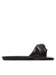 Kurt Geiger Klapki Orson 2026600109 Czarny. Czarne klapki damskie Kurt Geiger, bez wzorów, ze skóry, bez obcasa. Za 549.99 zł.