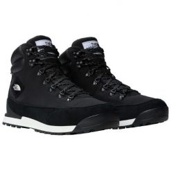 Buty trekkingowe męskie The North Face M B2B IV Textile WP. Czarne buty trekkingowe męskie The North Face, bez zapięcia, trekkingowe. Za 637.00 zł.