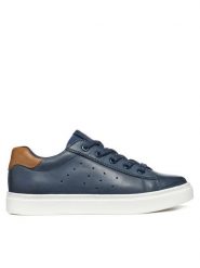 Geox Sneakersy J Nashik J45ECA 0CL10 C0948 S Granatowy. Niebieskie buty sportowe chłopięce Geox, ze skóry, bez zapięcia. Za 219.99 zł.