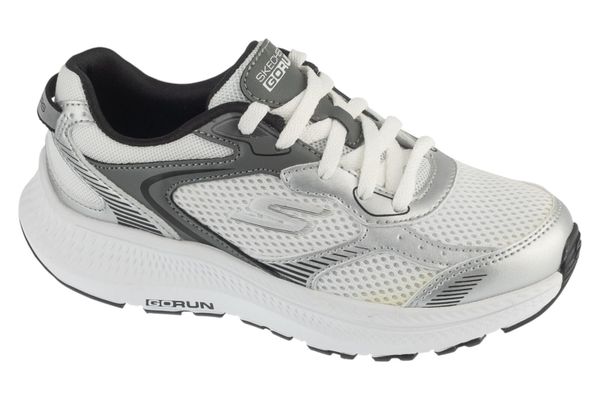 Buty do biegania dziewczęce, Go Run Consistent 2.0 - Hi Light. Białe obuwie do biegania damskie Skechers. Za 189.99 zł.