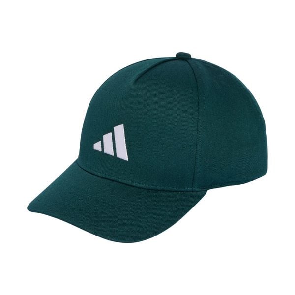 Czapka z daszkiem adidas Baseball zielona M. Zielone czapki męskie Adidas, bez wzorów, z bawełny. Za 58.99 zł.