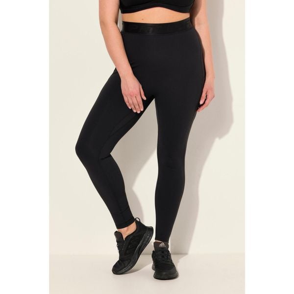 Damskie Legginsy sportowe LightFit kieszenie z recyklingu. Czarne legginsy damskie Ulla Popken, plus size, bez wzorów, z elastanu. W wyprzedaży za 191.99 zł.