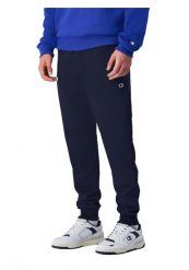 Spodnie Champion Z Mankietami Ze Ściągaczem Dorośli. Niebieskie spodnie sportowe męskie CHAMPION, z bawełny. Za 203.99 zł.