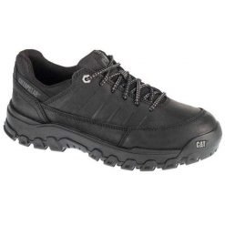Męskie Buty Treningowe Threshold Rebound Leather Low. Czarne buty fitness męskie CATerpillar, z gumy, bez zapięcia, trekkingowe. Za 694.99 zł.