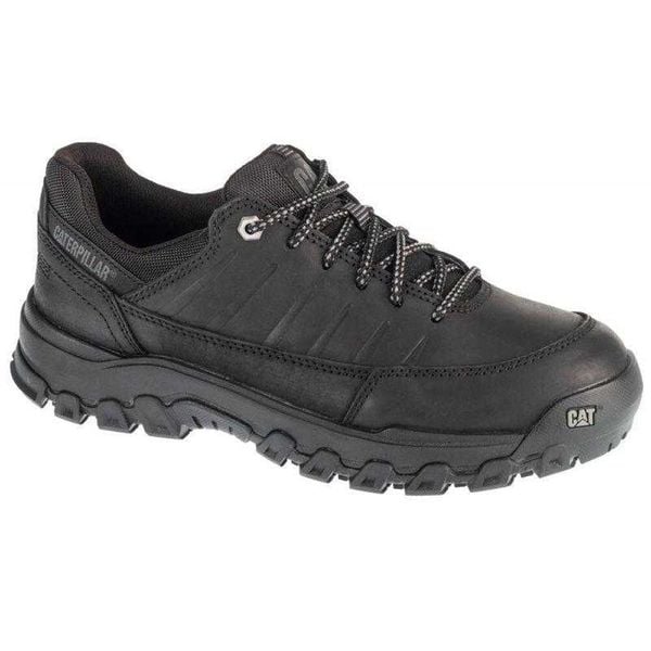 Męskie Buty Treningowe Threshold Rebound Leather Low. Czarne buty fitness męskie CATerpillar, z gumy, bez zapięcia, trekkingowe. Za 694.99 zł.
