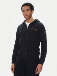 Aeronautica Militare Bluza 251FE2013F585 Granatowy Regular Fit. Niebieskie bluzy bez kaptura męskie AERONAUTICA MILITARE, m, z bawełny. Za 669.99 zł.