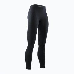 Spodnie damskie X-Bionic Merino. Czarne bielizna termoaktywna damska X BIONIC, l, bez wzorów, z dzianiny. Za 669.00 zł.