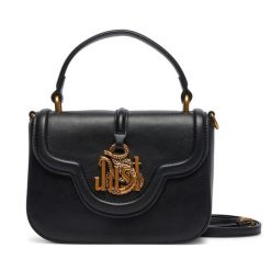 Torebka Just Cavalli. Czarne torebki klasyczne damskie Just Cavalli, bez wzorów, bez dodatków. Za 784.99 zł.