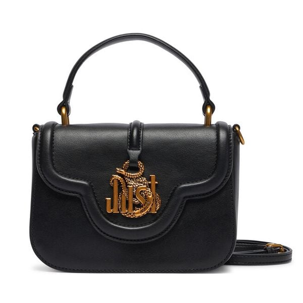 Torebka Just Cavalli. Czarne torebki klasyczne damskie Just Cavalli, bez wzorów, bez dodatków. Za 784.99 zł.
