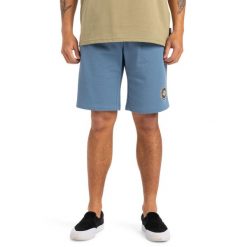 Spodenki z elastyczną talią dla Mężczyzn CIRCLE BACK Niebieski. Niebieskie szorty męskie Quiksilver, na lato, bez wzorów, z bawełny. Za 179.99 zł.