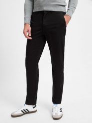 Tommy Hilfiger Spodnie - Denton Mężczyźni Bawełna czarny, 33-34. Czarne spodnie materiałowe męskie Tommy Hilfiger, z bawełny. Za 459.95 zł.