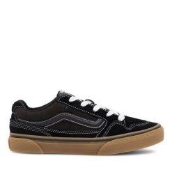 Tenisówki Vans. Czarne trampki i tenisówki męskie Vans, bez wzorów, bez zapięcia. Za 339.99 zł.