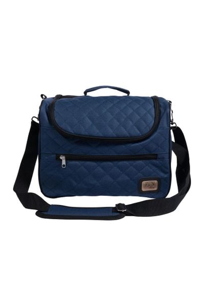 Torba do groomingu HKM Berry. Niebieskie torby męskie na ramię HKM, bez wzorów, na ramię. Za 219.00 zł.