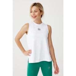 Damski top sportowy szybkoschnąca Rough Radical Classic Top. Białe topy damskie ROUGH RADICAL, xl, bez wzorów, bez ramiączek. Za 109.00 zł.
