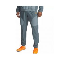Spodnie dresowe Under Armour CHALLENGER WARMUP. Brązowe spodnie sportowe męskie Under Armour, z dresówki. Za 333.95 zł.
